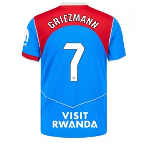 Fotbalové Dres Atletico Madrid Antoine Griezmann #7 Třetí Oblečení 2025-26 Krátký Rukáv